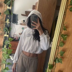 Forever 21 cropped hoodie